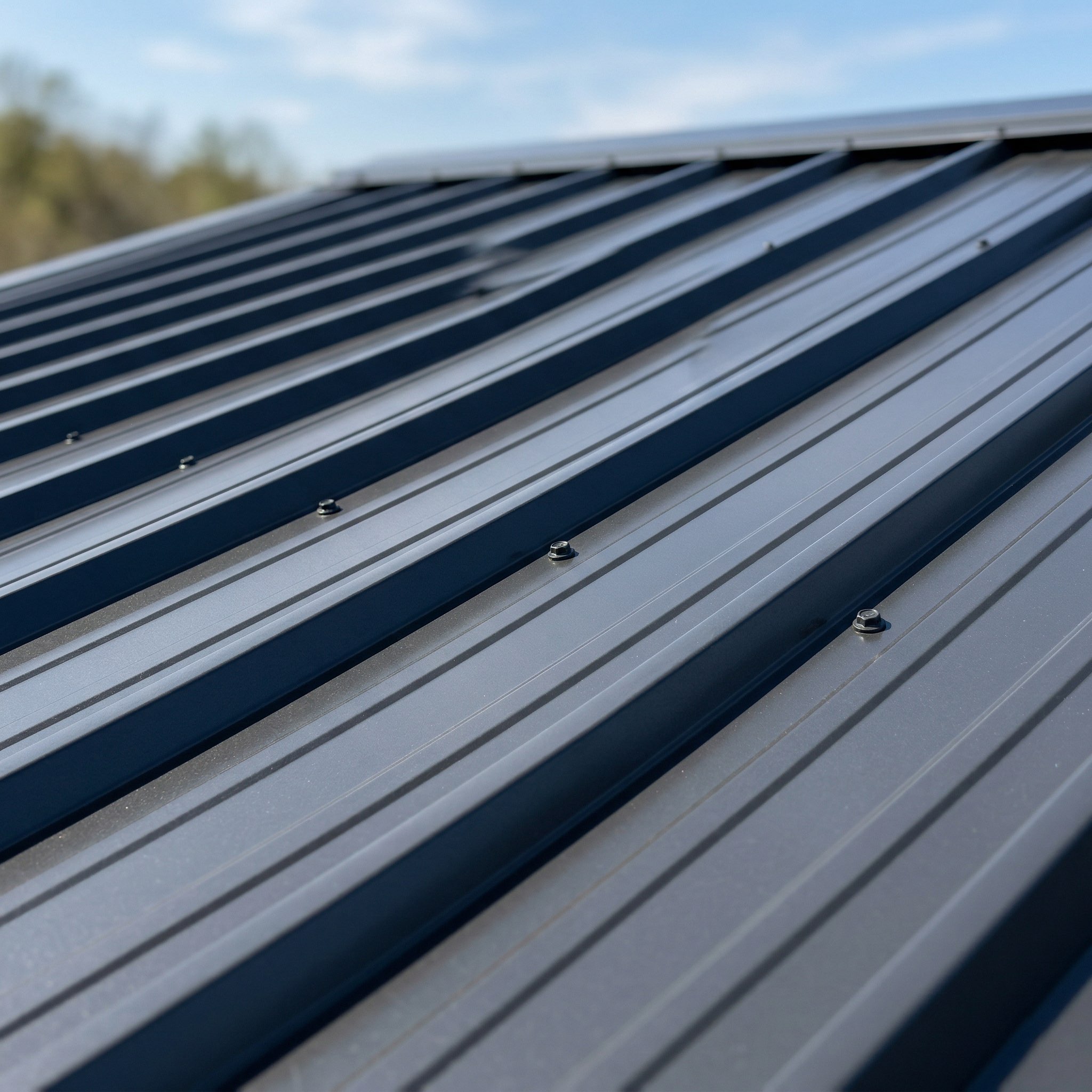 G-Rib metal roof